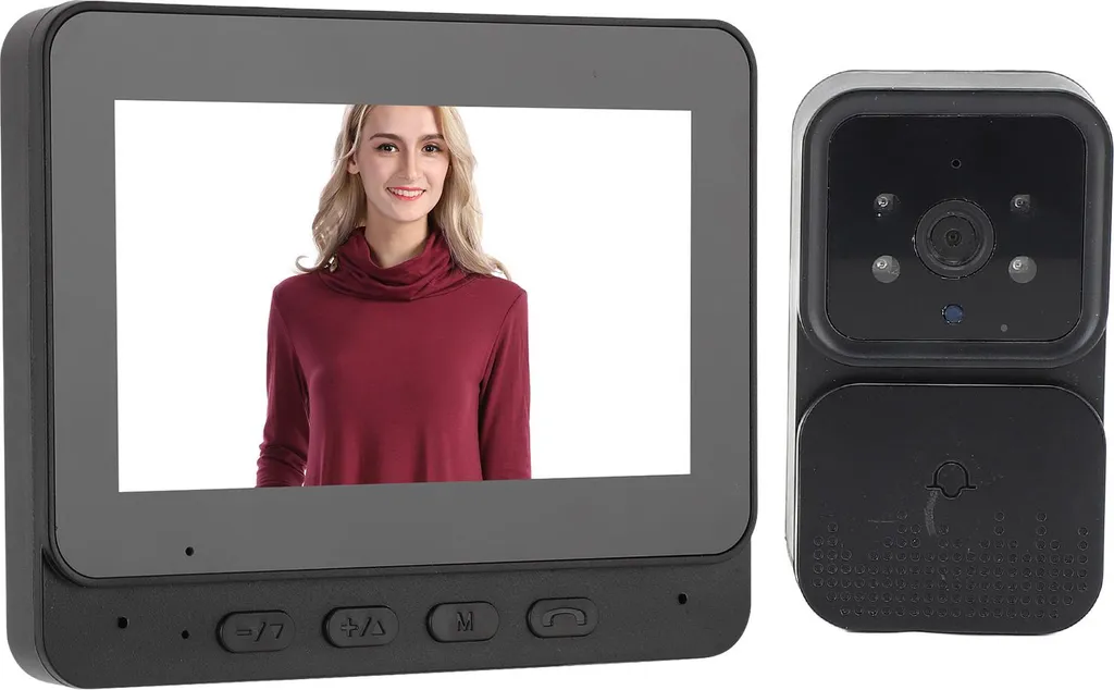 Interphone Vidéo pour Maison Connectée avec Contrôle à Distance WiFi
