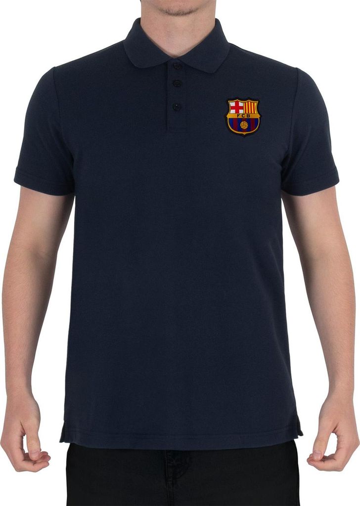 FC Barcelona - Poloshirt für Herren GF194 (3XL) (Dunkles Marineblau)