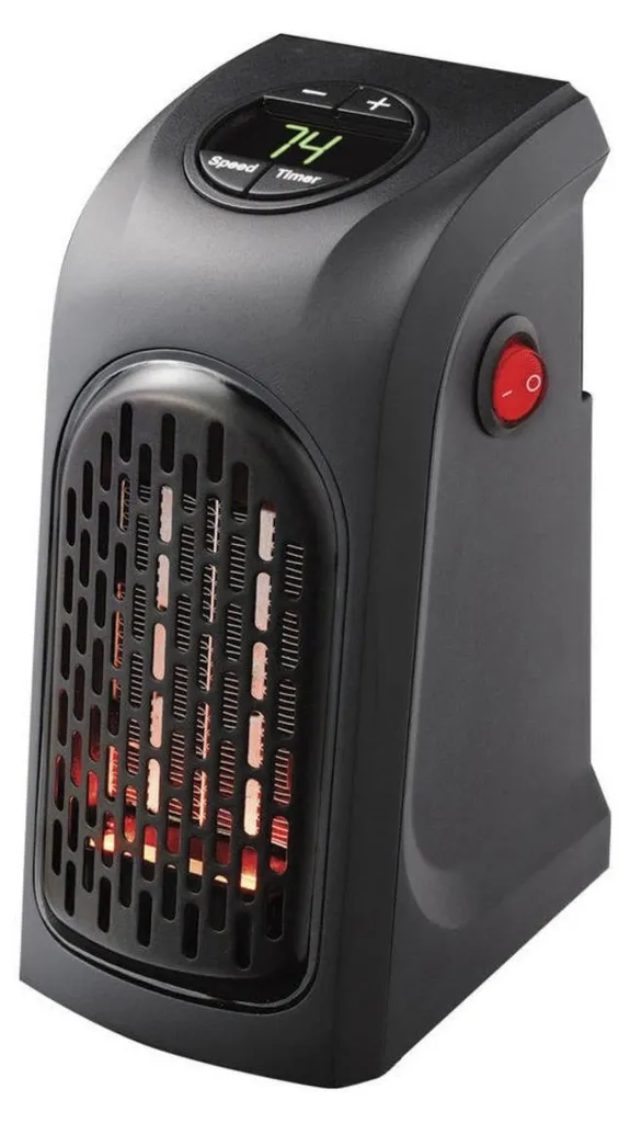 Chauffage d'appoint électrique 500W radiateur soufflant individuel