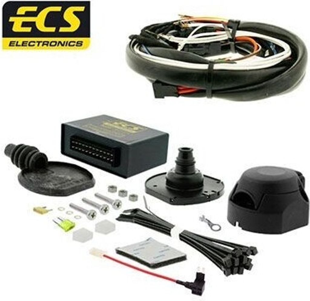ECS HY153B1 Elektrosatz Anhängerkupplung E-Satz für HYUNDAI Kona (OS) Anhängevorrichtung