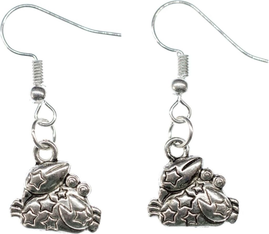 Krebs Ohrringe Miniblings Hänger Sternzeichen Sternbild Astrologie Klein