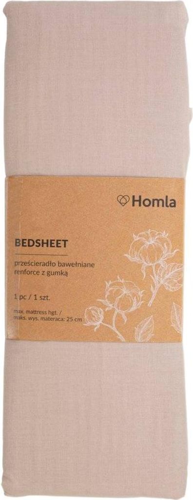 HOMLA LAUKO renforce beige Blatt 180x200 cm