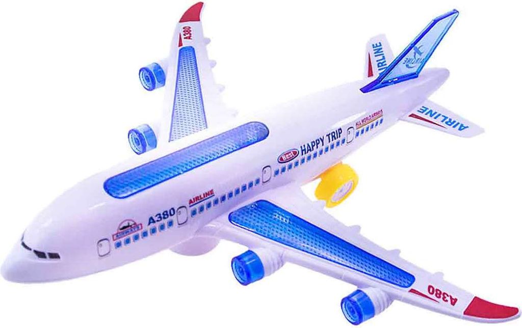 Elektrisches Blitzlicht für Airbus-Modellflugzeuge aus Kunststoff