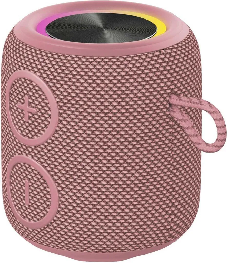 Mini Enceinte Nomade Bluetooth SENCOR SIRIUS 2 MICRO Coloris Rose Pastel