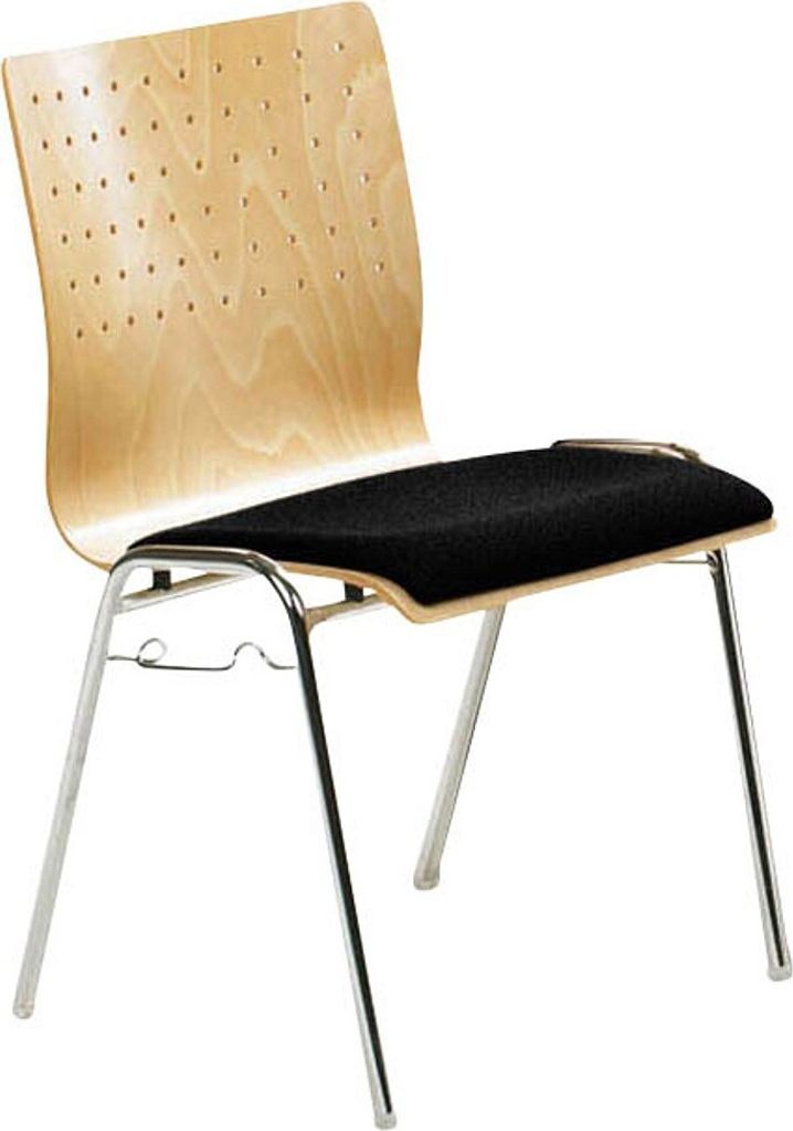 Mayer Stapelstuhl myARCADO 2118 01 26 397 schwarz Stoff