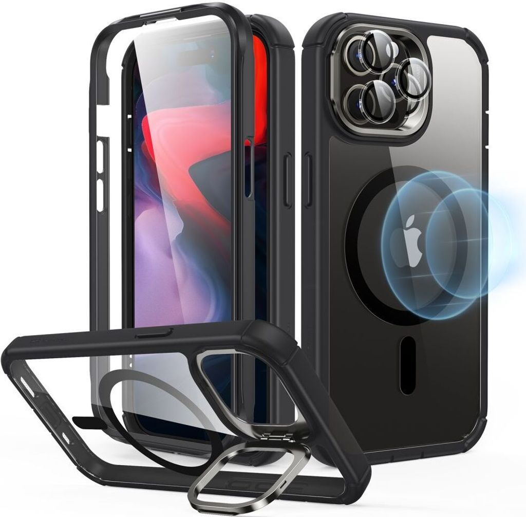 Esr Panzer Hart Kickstand Halolock Magsafe Iphone 15 Pro Produktbild 
