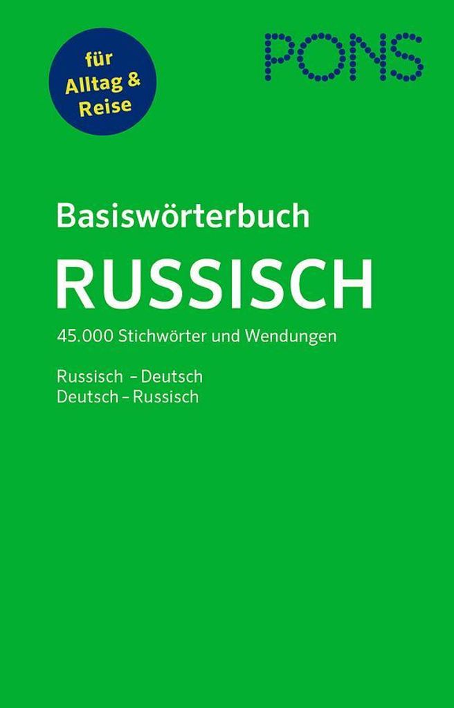 PONS Basiswörterbuch Russisch
