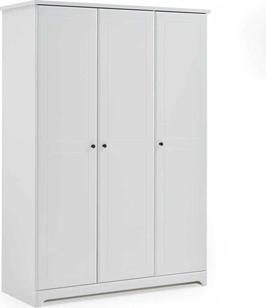 arthur berndt Kleiderschrank Thilo MDF Weiß Landhausstil Produktbild 