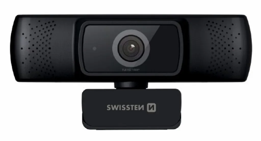 Webcam pour visioconférence Swissten SW-WEB-CAM télétravail et cours