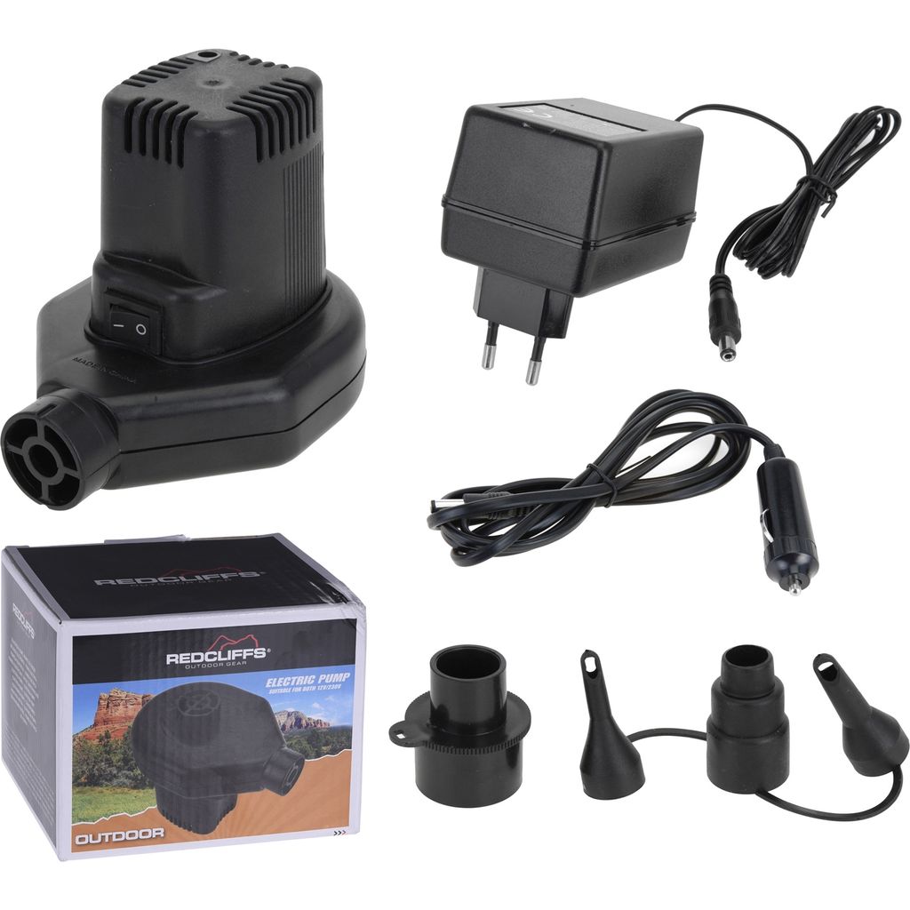 Pompa elettrica 12V-230V 14,5 Cm Abs Nero 6 pezzi Immagine del prodotto 