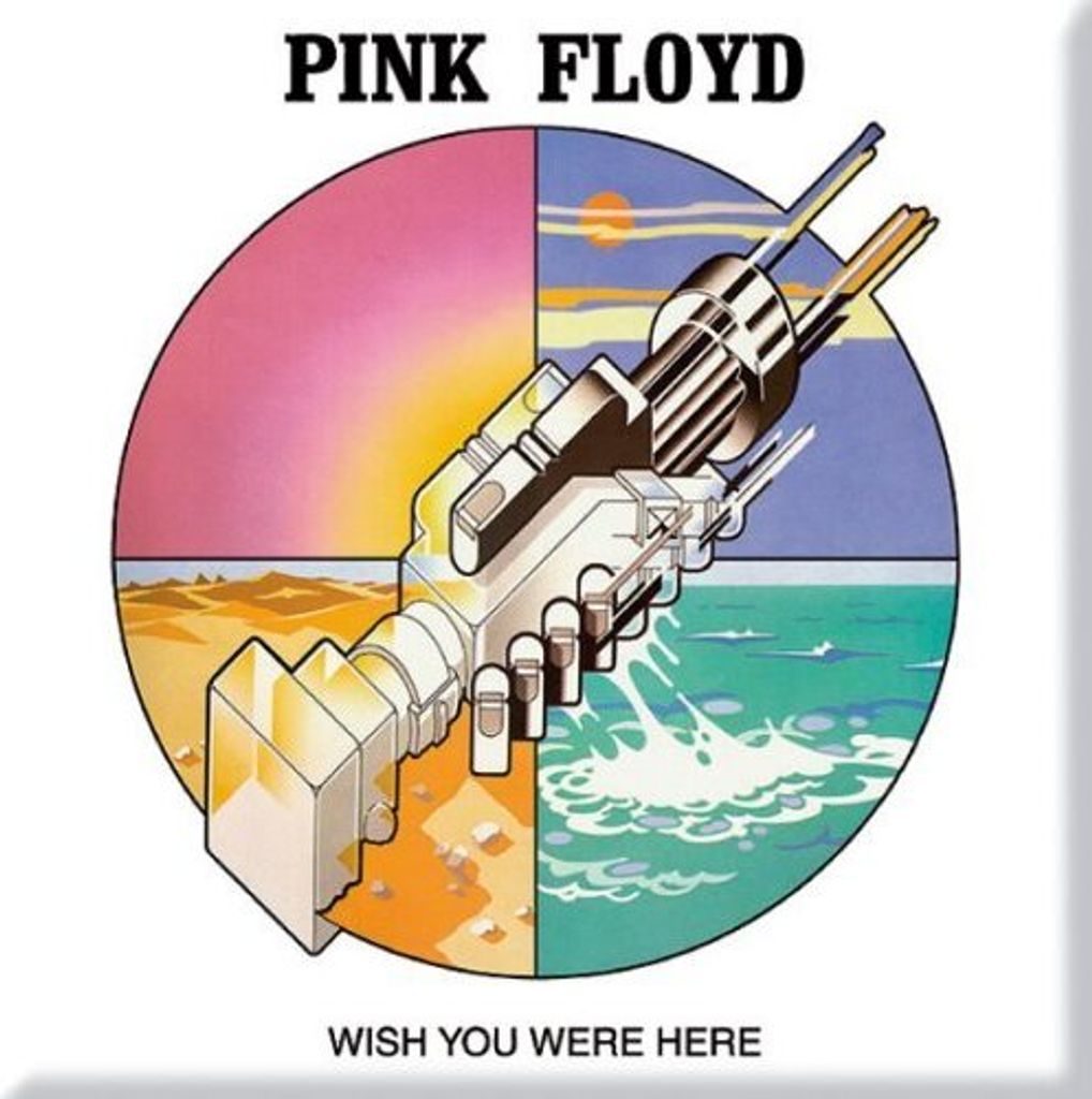 Pink Floyd Wish You Were Here Graphic Magnet Produktbild 