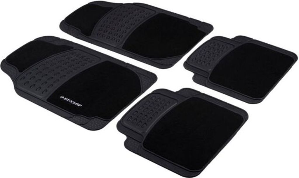 Podlahové rohože Dunlop 4 kusy - 2 rohože do auta 65 x 41 Obrázek produktu 