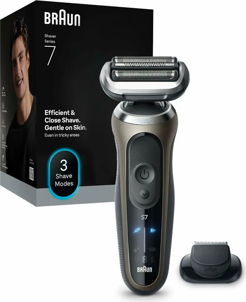 Braun 72-G1200s Tondeuse Barbe pour Rasage Doux sur Peaux Sensibles