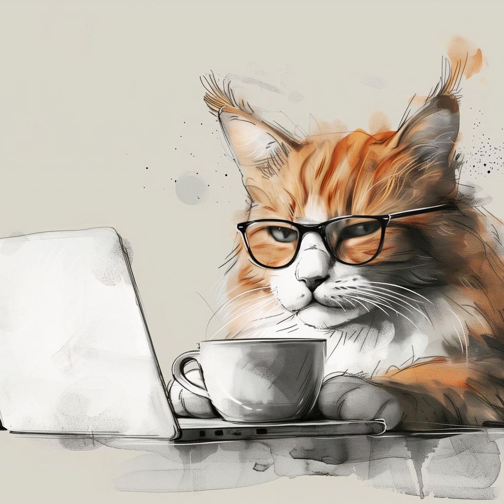 Plakat 20x20cm Nicht vor der Kaffeetasse