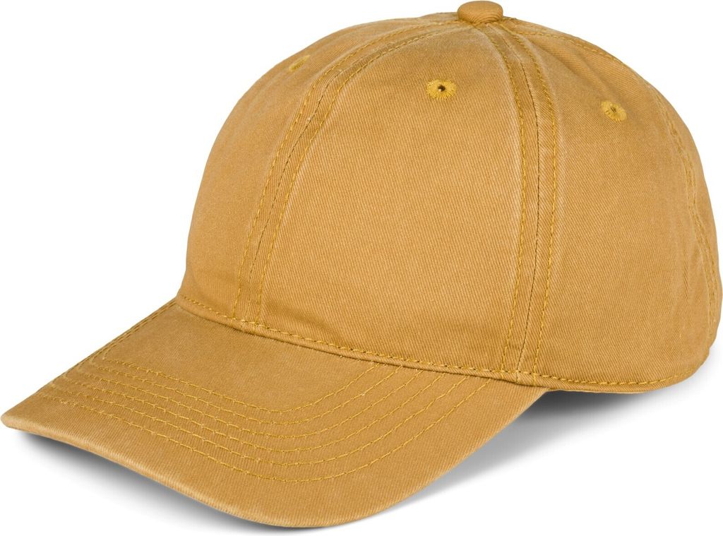 styleBREAKER Uni Baseball Cap Vintage Look verstellbar 6-Panel Cappy in Washed Optik mit gebogenem Schirm Baumwolle Retro Cap Damen und Herren