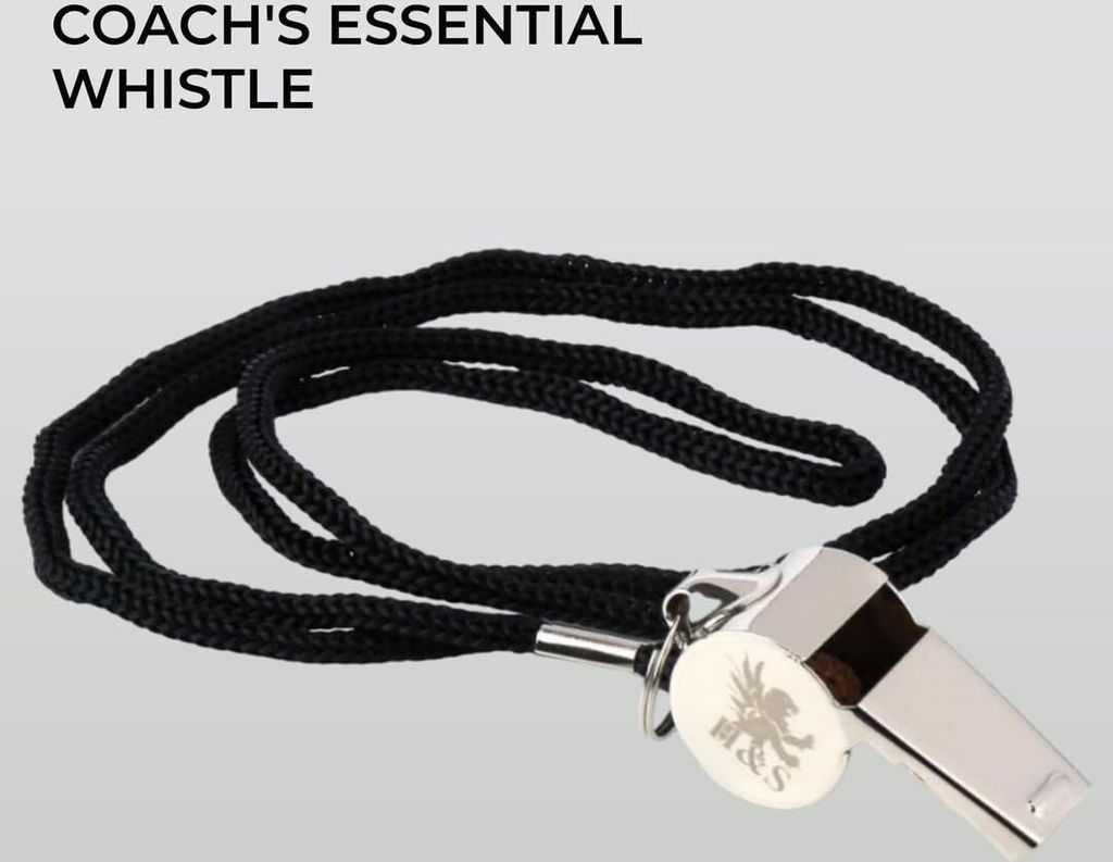 H&S Edelstahl Trillerpfeife mit Schwarzem Band - 3er Set - Produktbild 5