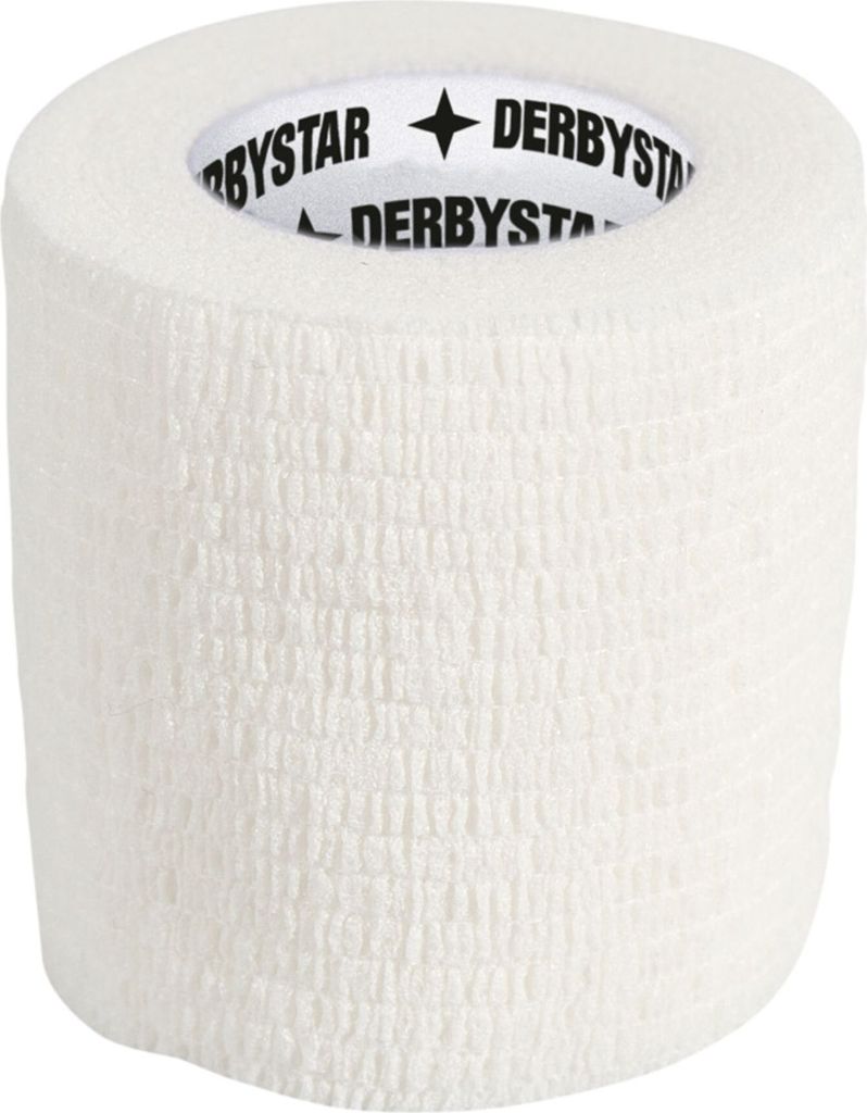 DERBYSTAR Stutzen Wrap 4er-Pack v23, Gr.5cm x 4,5m, weiss Produktbild 