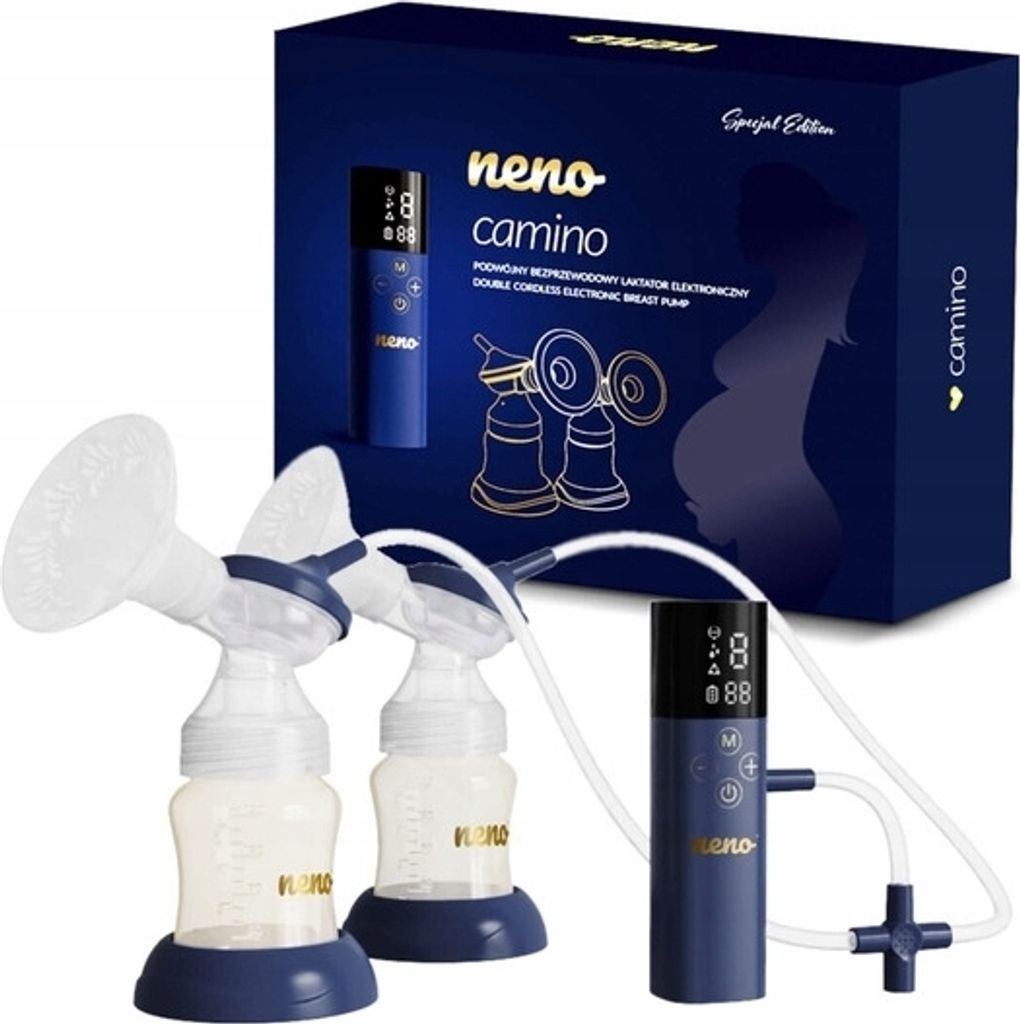 Neno Camino, 180 ml, Elektronisch, Blau, Transparent Produktbild 
