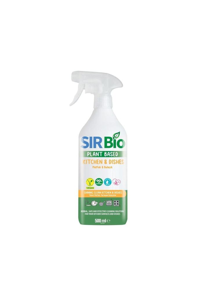 Sir Küchenreiniger für alle Küchenoberflächen, Vegan, biologisch abbaubar, hypoallergen, umweltschonend, 500 ml