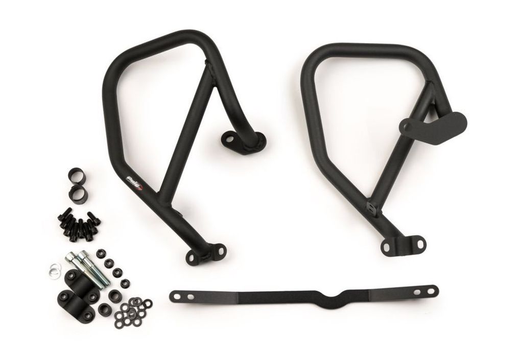 Puig Yamaha Tenere 700 2024 Rohrförmiger Motorschutz Schwarz Schwarz One Size
