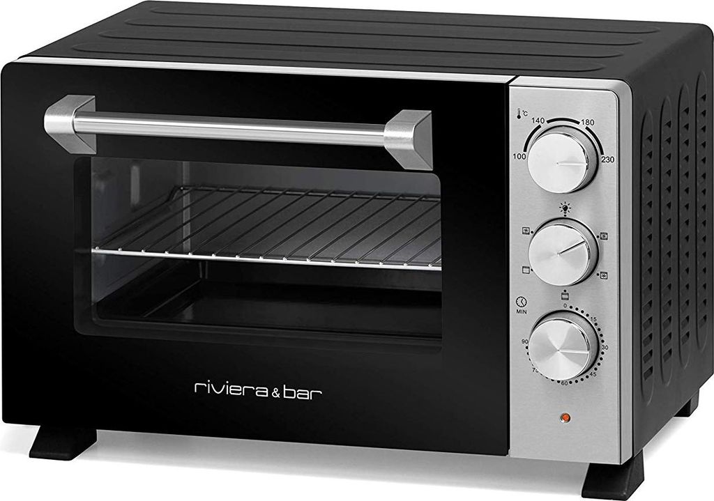 Freistehender ofen 21l 1380w schwarz Riviera & bar QFR210