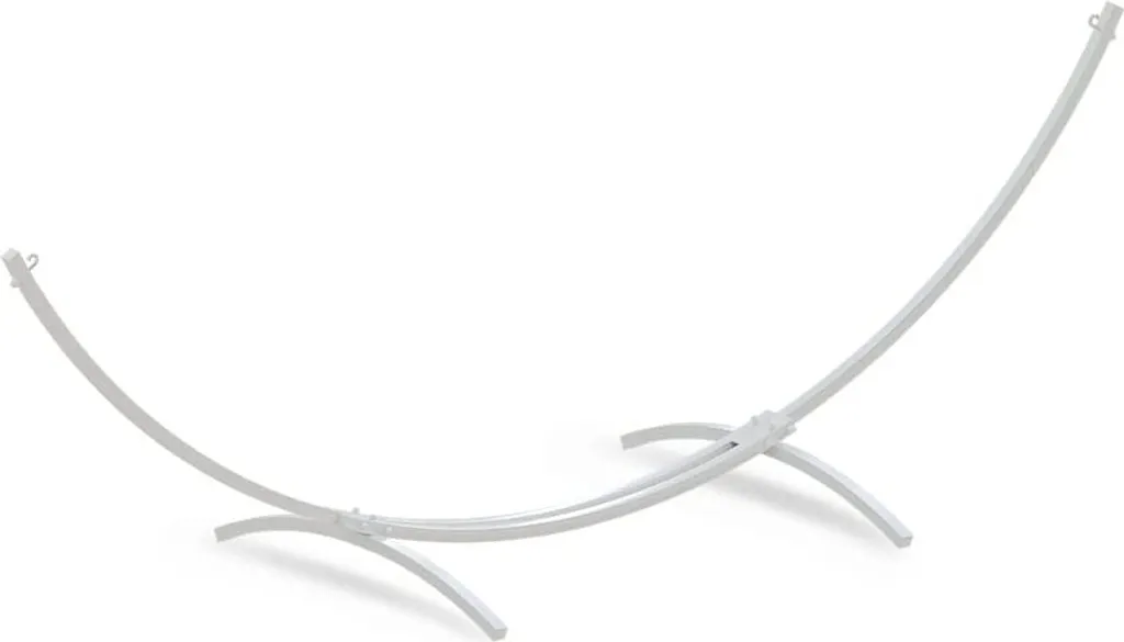 Struttura Amaca Professionale Acciaio Bianco - 220kg 350x128cm