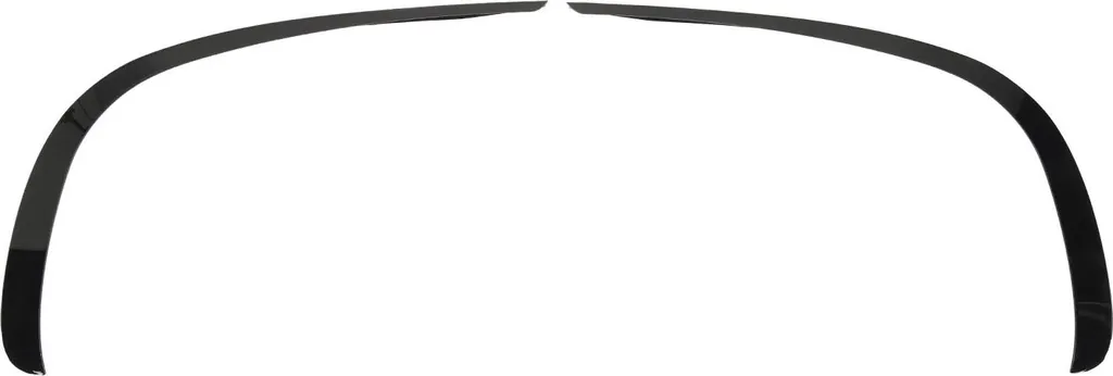 Revêtement de spoiler avant noir brillant pour Benz CLS-Classe C257