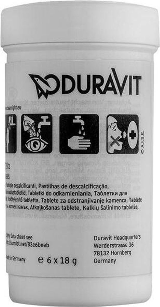 Duravit Entkalkungstabletten VE=6 für SensoWash Produktbild 