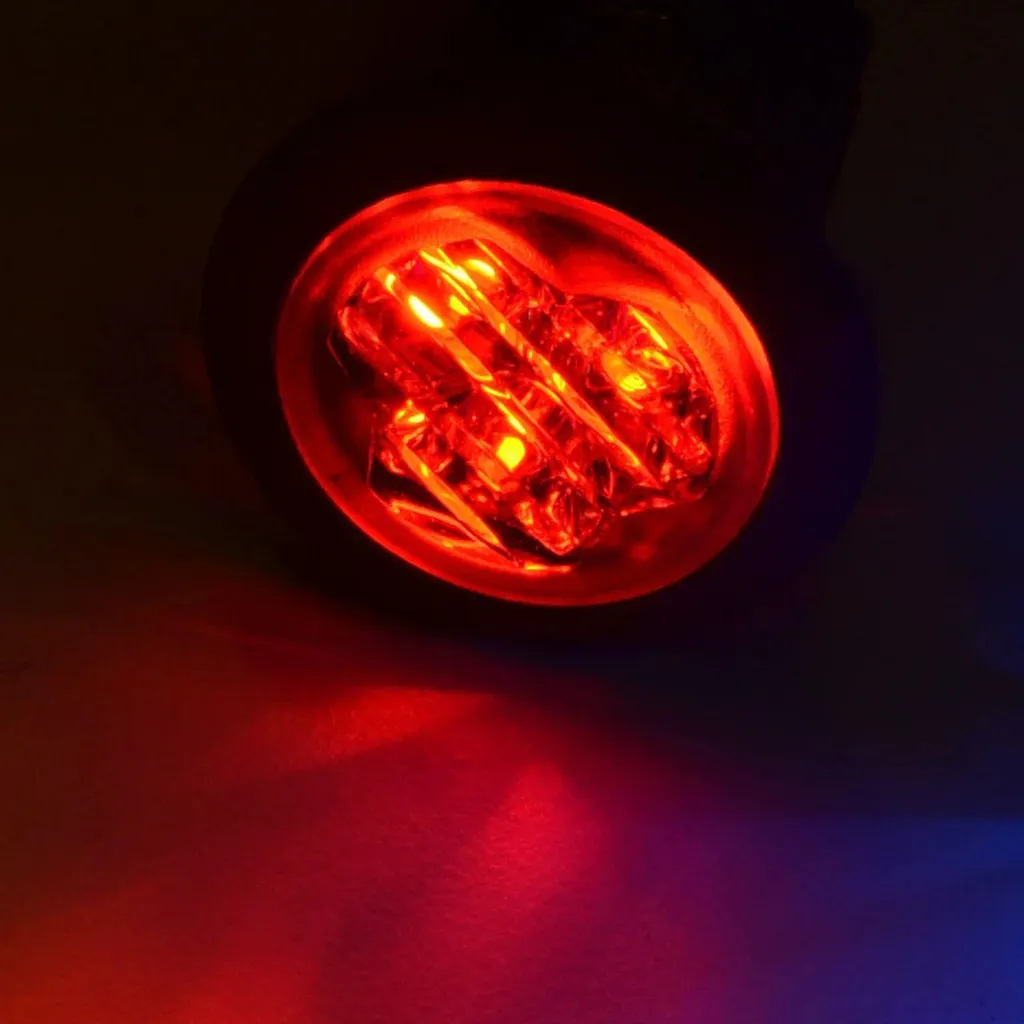 Feu LED discret Ledson HideAway Rouge R65 : visibilité maximale