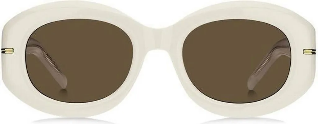 Lunettes de Soleil Rectangulaires Hugo Boss 1521S pour Homme Noir