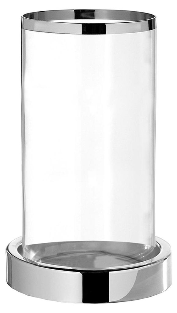 FINK Windlicht EMPIRE - Kerzenhalter aus Eisen vernickelt, Produktbild 