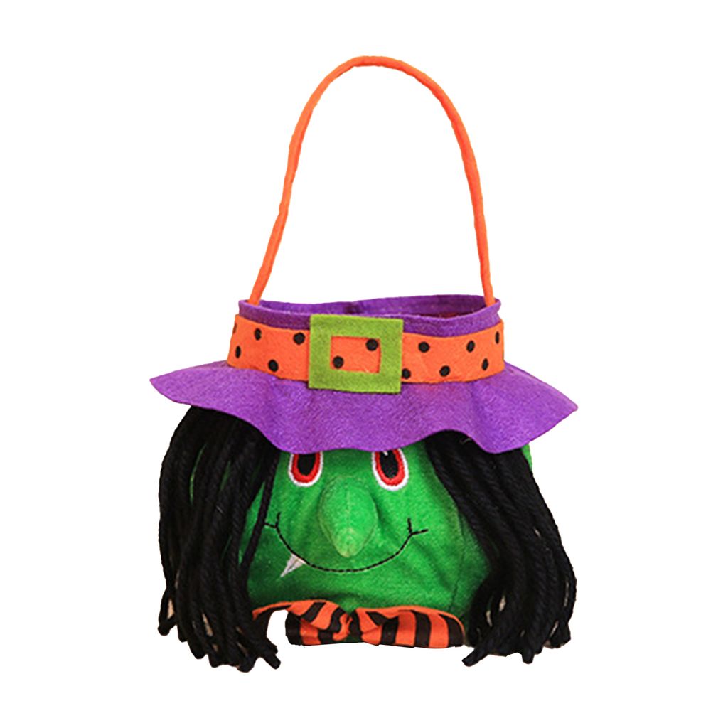 Halloween Handtasche große Kapazität Tränenresistente wiederverwendbarer super weiches Waschbeschaffung Verpackung Flanell-A