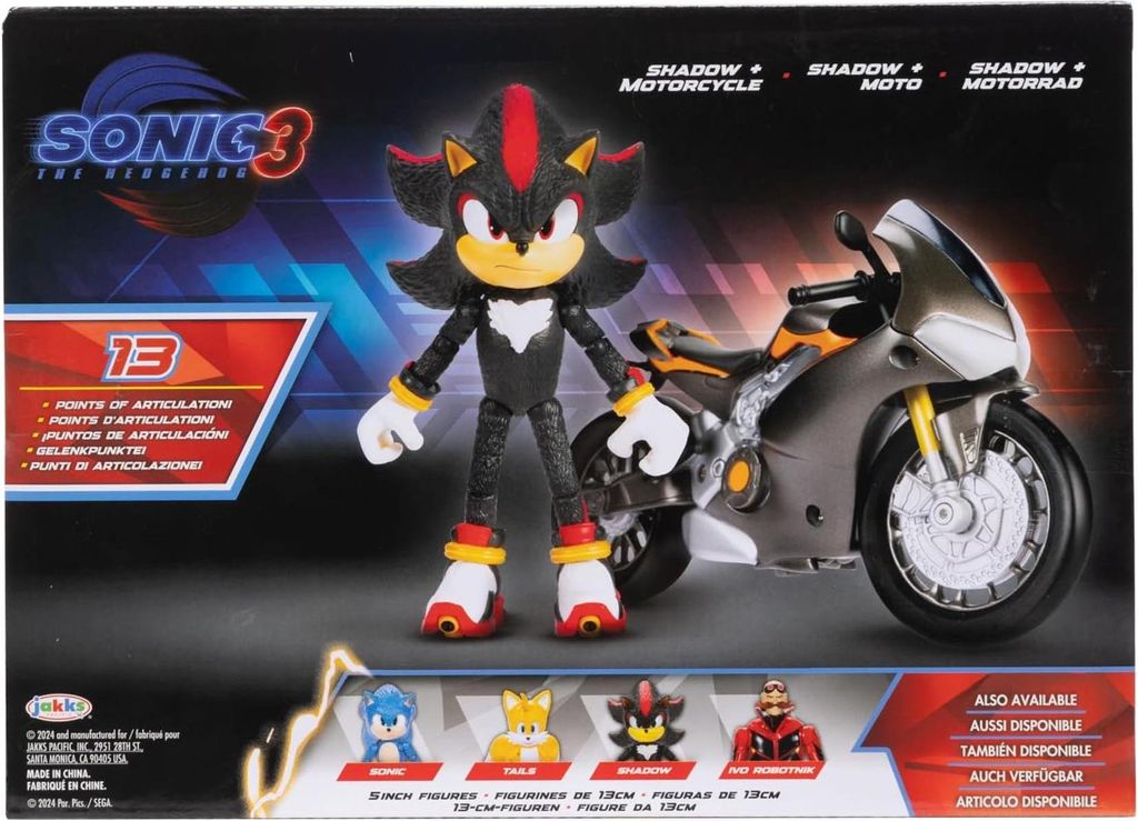 Sonic the Hedgehog 3 SONIC 3 MOVIE Sonic the Hedgehog Produktbild 