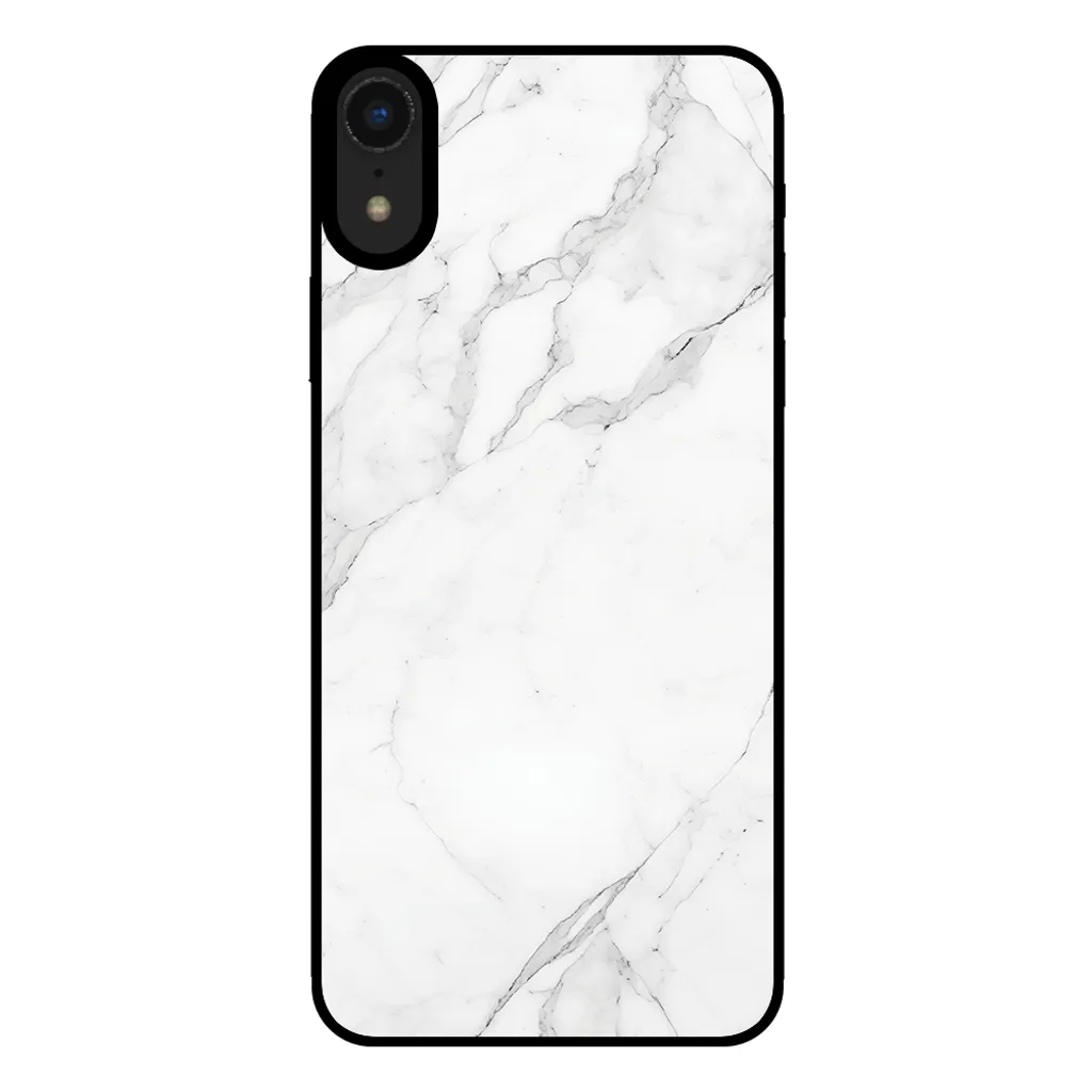 Custodia iPhone XR Marmo Bianco - Cover TPU Antiurto Smartphonica