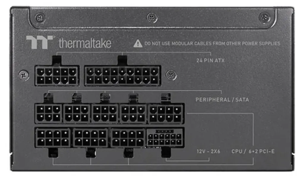 Alimentation PC 850W Thermaltake pour Configuration Gaming - 9