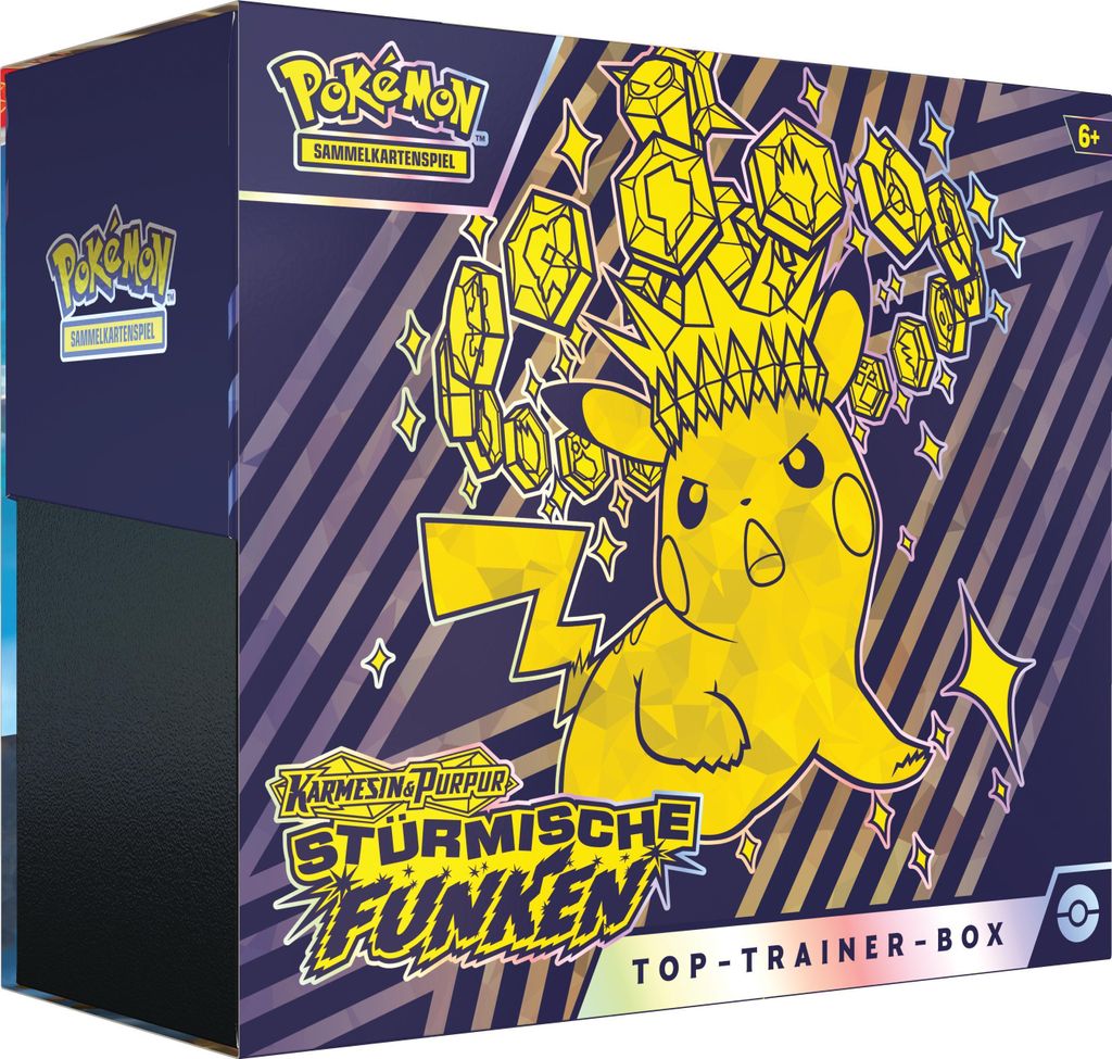 Pokémon - Karmesin & Purpur Stürmische Funken Top Trainer Produktbild 