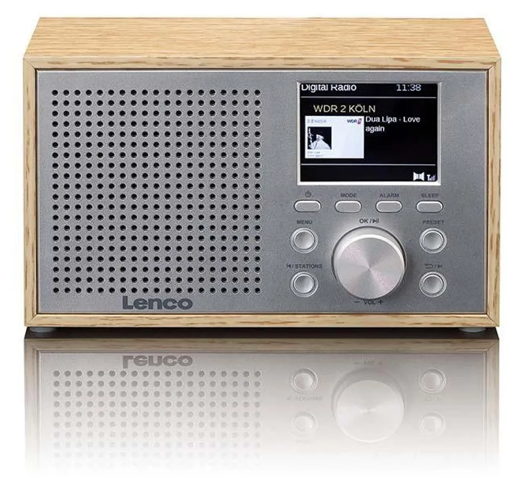 Radio DAB+ Lenco DAR-017WH : Fini les Grésillements avec le Son Digital