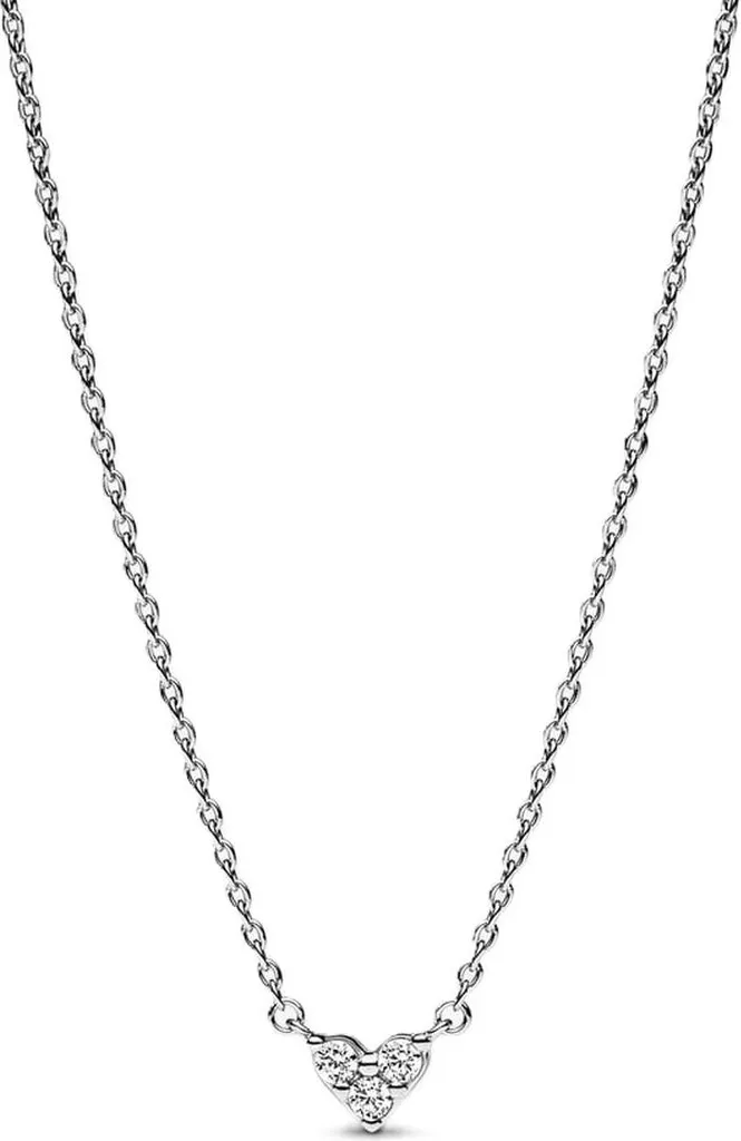 Pandora 393014C01-45 Collana Cuore Argento - Gioiello Donna Elegante