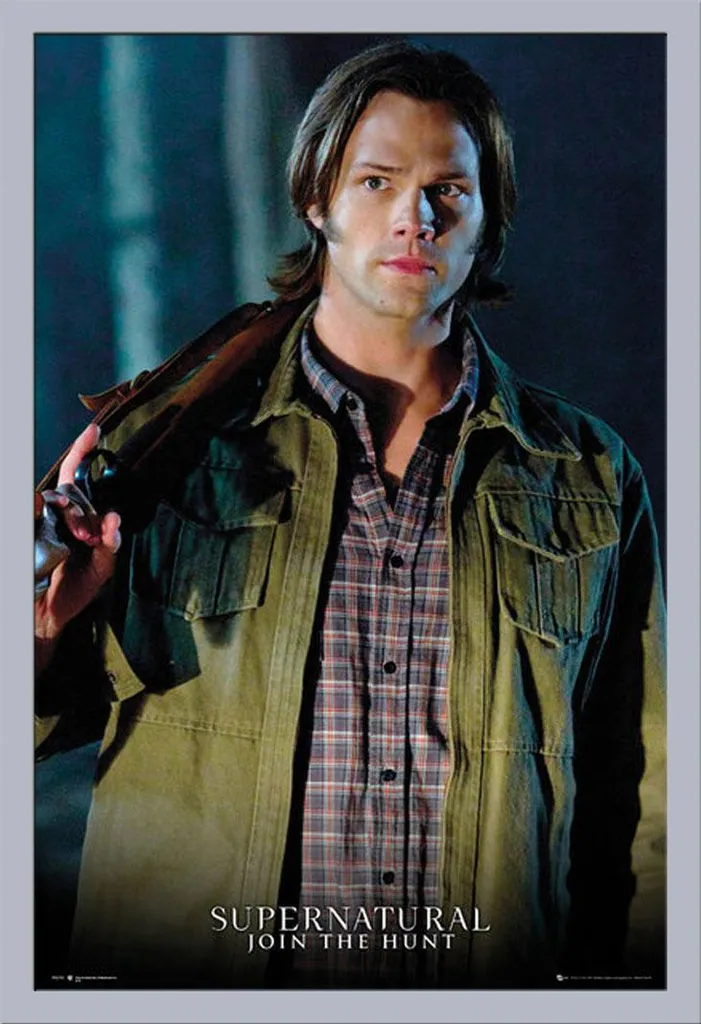 Poster Maxi Supernatural Sam Solo Framed Shinsuke Argento 61x91,5