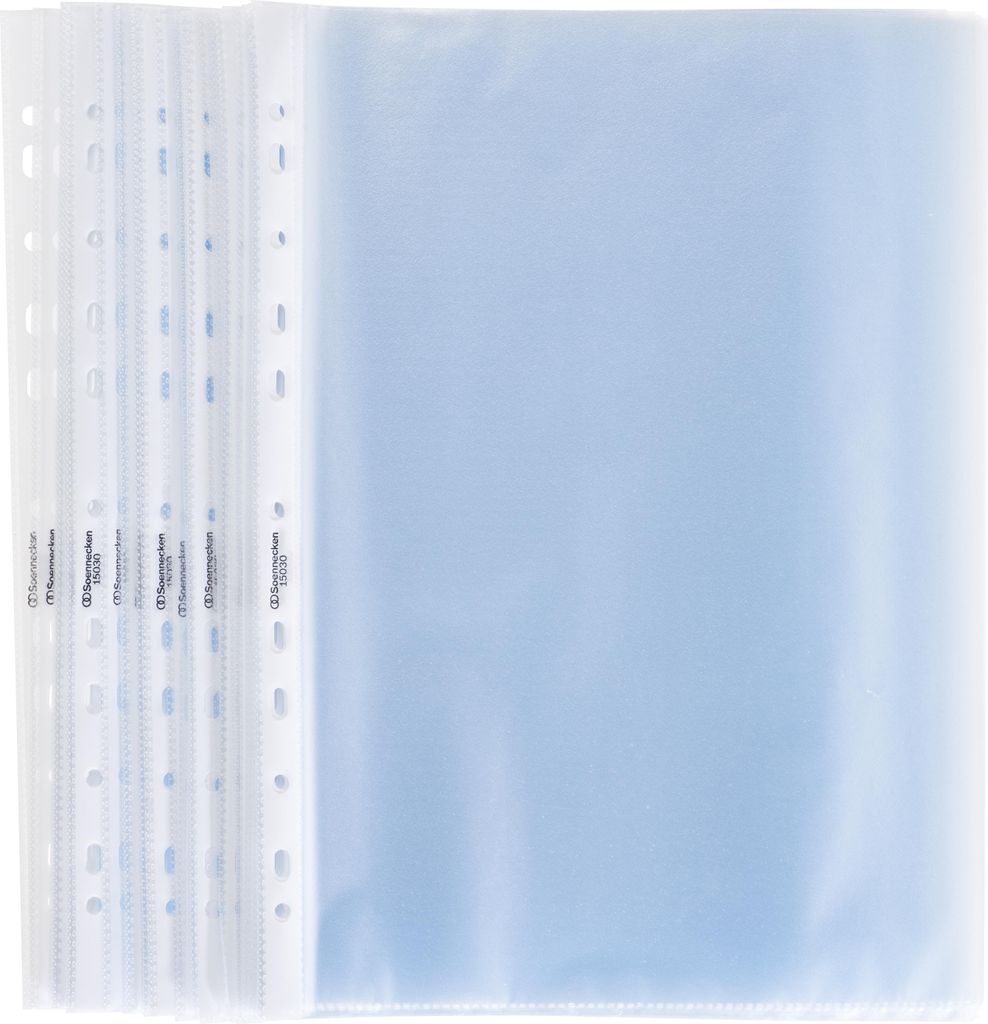 SOENNECKEN Prospekthülle 15030 DIN A4 PP transparent 100 Stück/Pack. (15030)