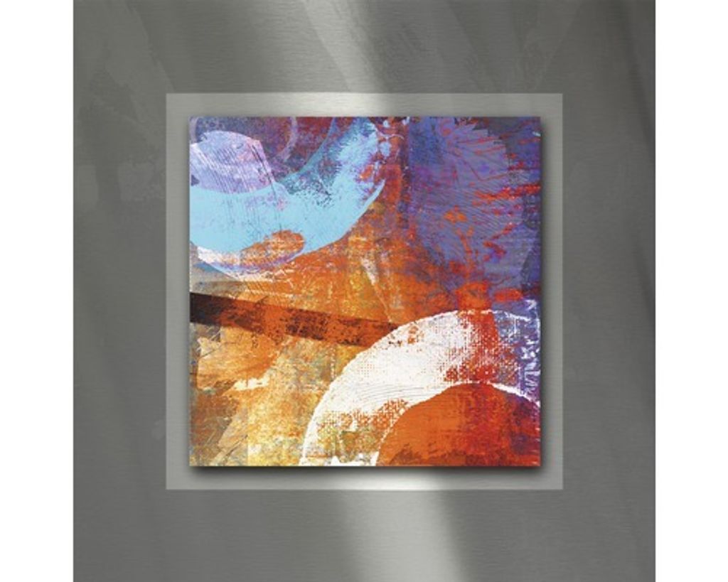 Metallbild Colourmix I 50x50 cm