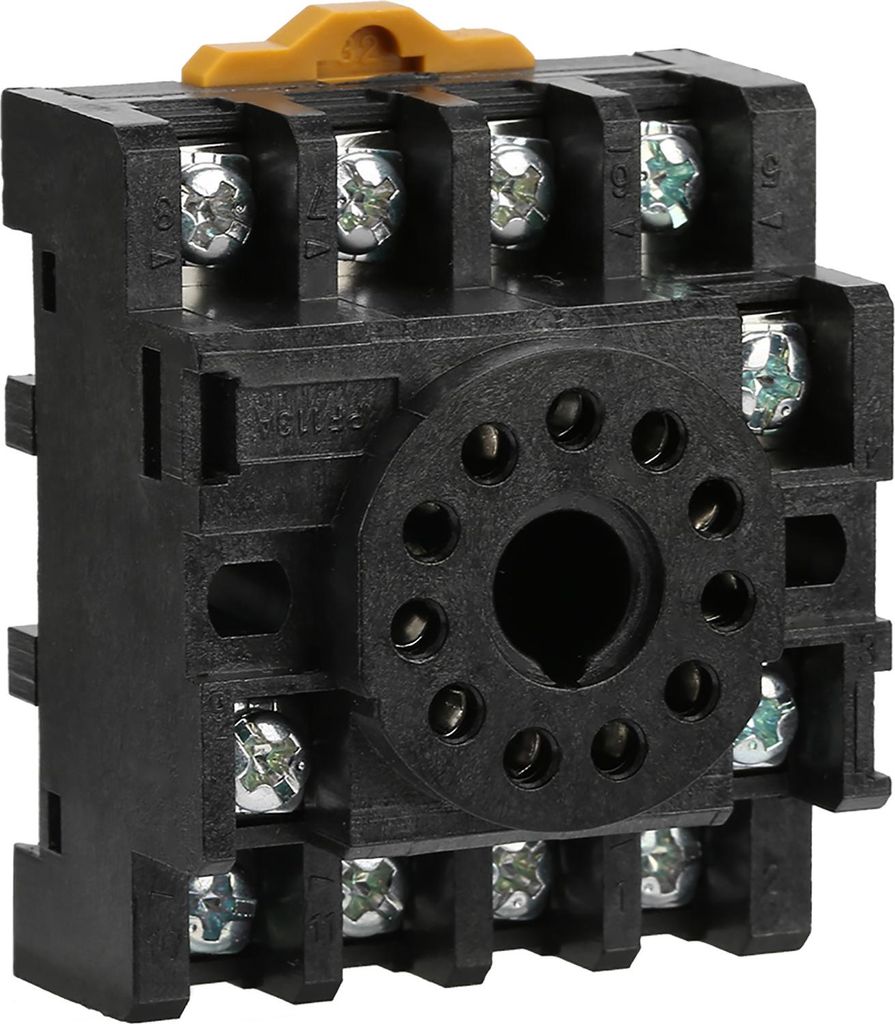 Relaissockel, PF113A versorgt Relaissockel mit Steckdosen, langlebig, 11 Pins für JMK2P-I-Installationsmethode