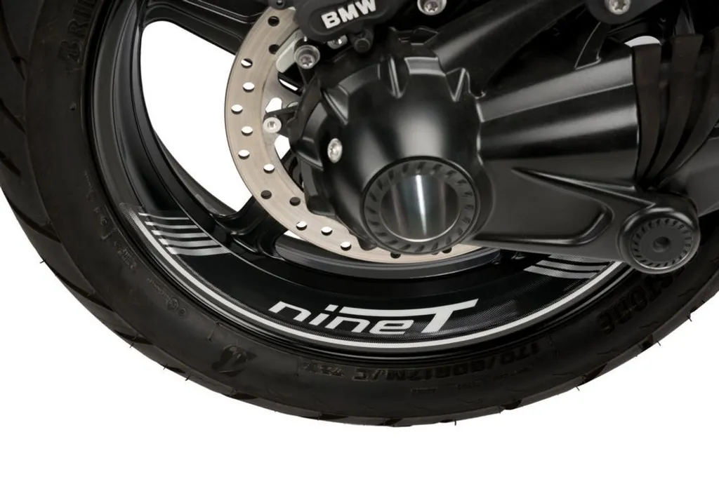 Liserets de Jantes PUIG 9133P Argent pour BMW R NINET Look Custom