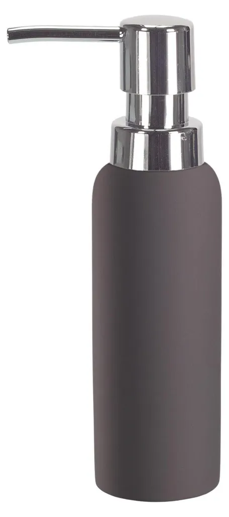 Distributeur de savon encastrable pour plan de travail anthracite