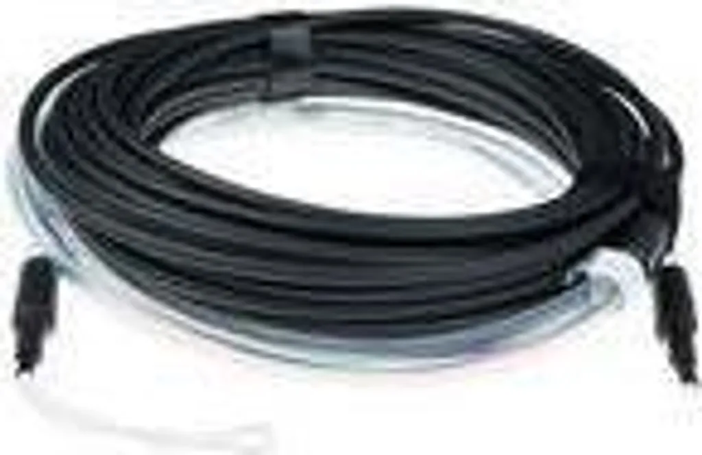 Liaison fibre optique OM3 50m 12 fibres LC : solution anti-interférence