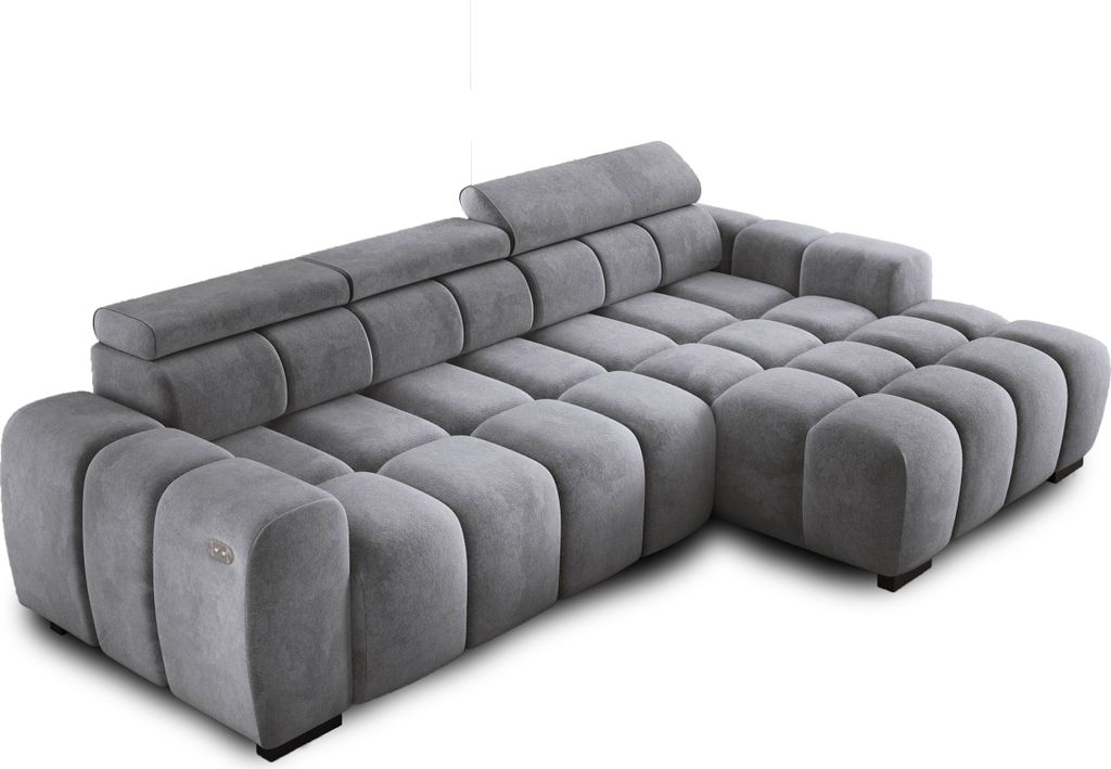 Canapé d'angle OMBO 285x168x77/97 cm, Côté droit Avec Image du produit 