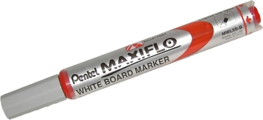 Pentel maxiflo mwl-5s whiteboard-whiteboard marker rot -12u-