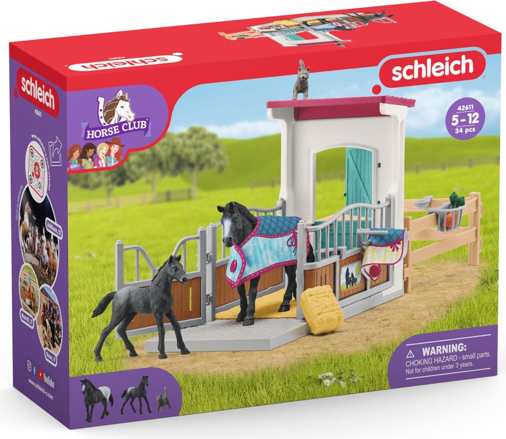 schleich HORSE CLUB 42611, Horse Stable, Horses, 5 lat(a), Zdjęcie produktu 