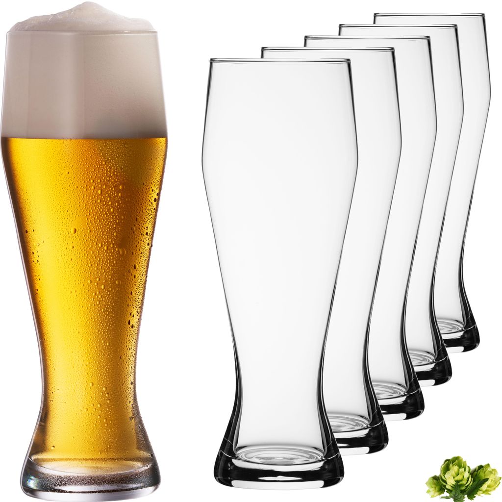 IMPERIAL Hohe Weizengläser aus Crystalline Glas Set 6 Stück Produktbild 
