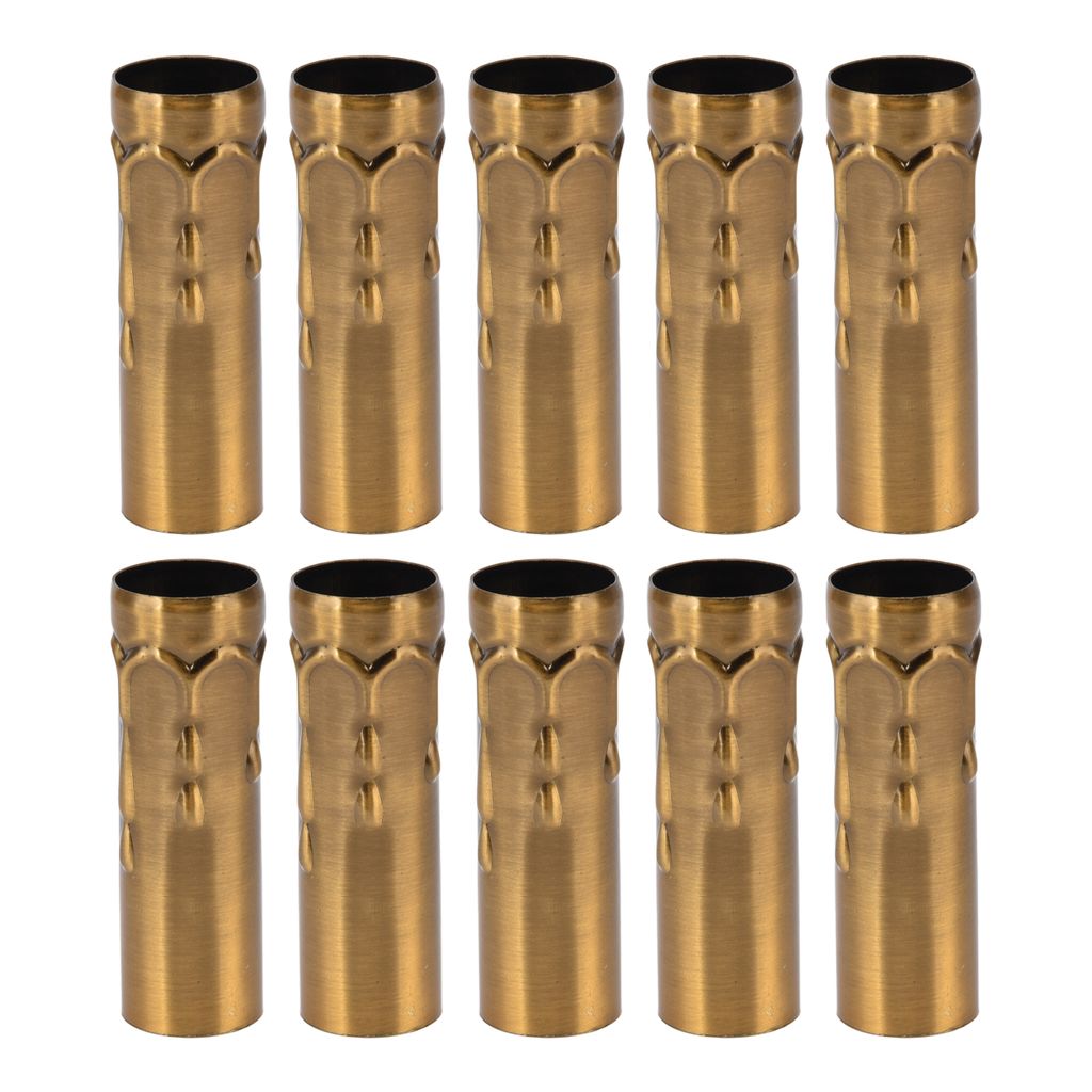 10 pièces E14 Tube métallique pour douille de lampe à Image du produit 